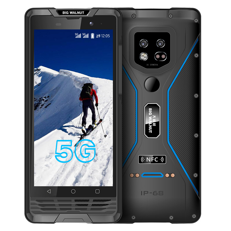 BIG WALNUT乐虎国际娱乐游戏官网B2 双5G全网通双卡双待  RTK/RTD高精度定位DMR对讲 PoC公网对讲乐虎游戏官网网站入口